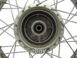 For Suzuki 03-Up DRZ 125 14 Complete Rear Rim Wheel Assembly Brakes & Sprocket