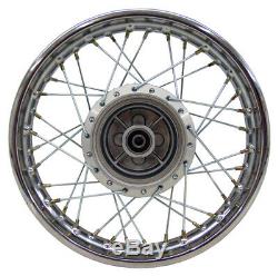 For Yamaha 00-01 ONLY TTR125 CRU 14 Complete Rear Rim Wheel Assembly Sprocket
