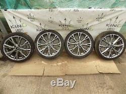 Ford Fiesta Mk7 St Ecoboost 17 Alloys Wheels With Tyres X4 Complete