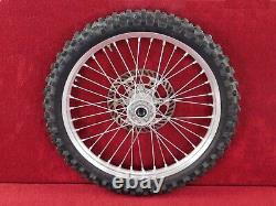 Front Rim Complete withRotor & Tire 99-02 KX250 KX125 Frt Wheel KX 125/250