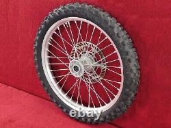 Front Rim Complete withRotor & Tire 99-02 KX250 KX125 Frt Wheel KX 125/250