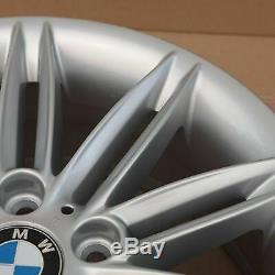 GENUINE BMW 1 Series E81 E87 Complete 4x Wheel Alloy Rim 17 M double spoke 207