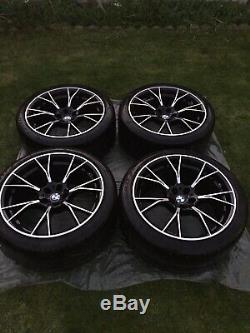 Genuine 20 Bmw M5 F90 789m Competition Alloy Wheels In Shadow Black Complete