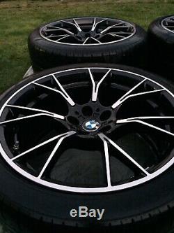 Genuine 20 Bmw M5 F90 789m Competition Alloy Wheels In Shadow Black Complete