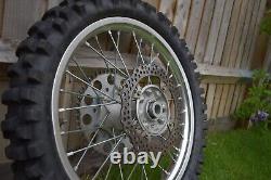 Genuine 2006 Honda CR125 OEM Wheel set Very good condition CR 125 wheels rims