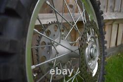 Genuine 2006 Honda CR125 OEM Wheel set Very good condition CR 125 wheels rims