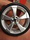 Genuine Audi Rs3 19 8v Silver Rotor Alloy Wheels 1x Complete Set Of 4