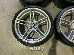 Genuine Bmw 19 M Sport 313 Alloy Wheels And Tyres Set Complete Chrome