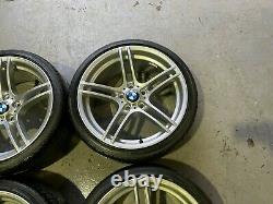 Genuine Bmw 19 M Sport 313 Alloy Wheels And Tyres Set Complete Chrome