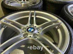 Genuine Bmw 19 M Sport 313 Alloy Wheels And Tyres Set Complete Chrome