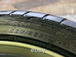 Genuine Bmw 19 M Sport 313 Alloy Wheels And Tyres Set Complete Chrome