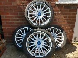 Genuine Ford Focus ST170 98-05 Complete Set Of 4x 17 4x108 Alloy Wheels