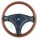 Genuine Mazda Mx-5 Mk2 Nardi Dark Wood Rim Steering Wheel, Complete. Nb. 2c