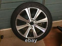 Genuine Peugeot 308 Alloy Wheel 17 Unused Diamond Cut. Complete With Tyre