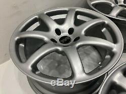 Genuine Tvr Tuscan Spider 7 Spoke 18' Alloy Wheels Tamora T350 Complete Set