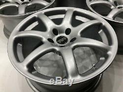 Genuine Tvr Tuscan Spider 7 Spoke 18' Alloy Wheels Tamora T350 Complete Set