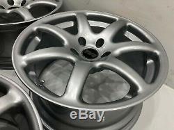 Genuine Tvr Tuscan Spider 7 Spoke 18' Alloy Wheels Tamora T350 Complete Set