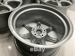 Genuine Tvr Tuscan Spider 7 Spoke 18' Alloy Wheels Tamora T350 Complete Set