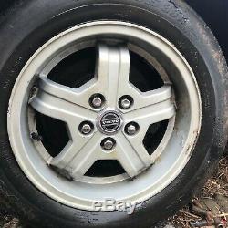 Genuine Volvo 240 Glt Complete Set Of 4 Virgo Alloy Wheels