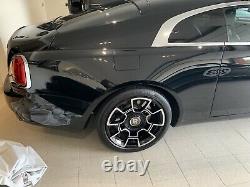 Genuine complete set of Rolls Royce Black Badge Wheels Alloys Dawn Wraith Ghost