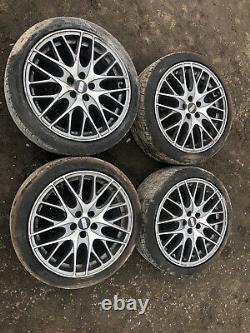 Golf Seat Leon Fr Bbs 17 Alloy Wheel & Tyres Complete Set 7.5jx17h2 215/40r17