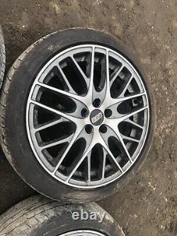 Golf Seat Leon Fr Bbs 17 Alloy Wheel & Tyres Complete Set 7.5jx17h2 215/40r17