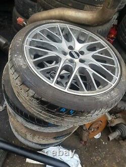 Golf Seat Leon Fr Bbs 17 Alloy Wheel & Tyres Complete Set 7.5jx17h2 215/40r17