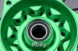 Green Enduro Rear Wheel / Rim Complete KAWASAKI KX 125 2003-2005 2,15x18