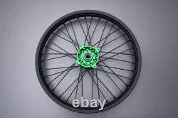 Green Off-Road Front Wheel /Rim Complete KAWASAKI KX 250 F 2006-2018 1,6x21