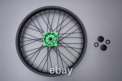 Green Off-Road Front Wheel /Rim Complete KAWASAKI KX 450 F 2006-2018 1,6x21