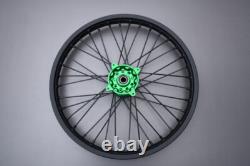 Green Off-Road Front Wheel /Rim Complete KAWASAKI KX 450 F 2006-2018 1,6x21