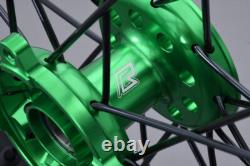 Green Off-Road MX Front Wheel / Rim Complete KAWASAKI KX 250 2021-2024 1,6x21
