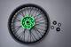 Green Off-road Mx Rear Wheel / Rim Complete Kawasaki Kx 250 2021-2024 2,15x19