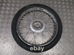 HONDA C90 CUB FRONT WHEEL RIM COMPLETE +TYRE + TUBE + RIM TAPE (Rim 1.20 x 17)