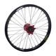 Haan Complete Front Wheel For Ktm Sx 85 B/w Black Rim / Red Hub 19 X 1.60