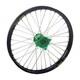 Haan Complete Rear Wheel 19 X 1.85 Kx / Kxf 03-24 Black Rim / Green Hub
