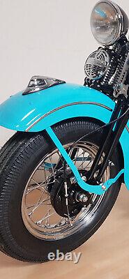 Harley WL WLA WLC WLD UL EL Flathead Complete Front 16 Wheel with Chrome Rim