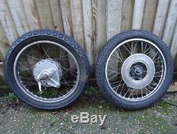 Honda CB400F 400 Four 400/4 wheels, complete, original DID rims PRICE CUT