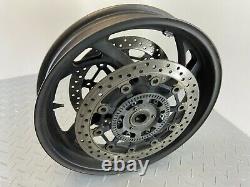 Honda Cb1000r 2012 Abs Front Wheel Rim & Brake Discs Pair Complete