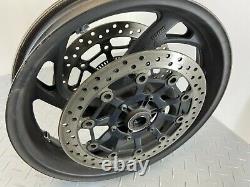 Honda Cb1000r 2012 Abs Front Wheel Rim & Brake Discs Pair Complete