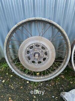 Honda Cb500t Cb 500 T Front And Rear Wheel Pair Complete