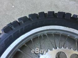 Honda Cr125 Cr250 Cr500 Original Oem Complete Rear Wheel Rim 1987 1994 J