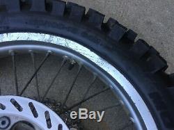 Honda Cr125 Cr250 Cr500 Original Oem Complete Rear Wheel Rim 1987 1994 J