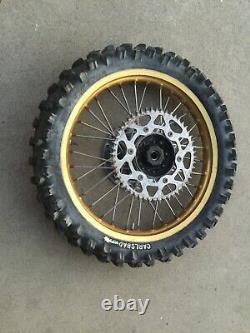 Honda Cr125 Cr250 Oem Complete Rear Wheel / Rim 1992 1996