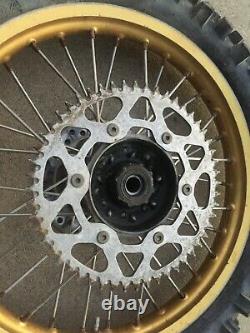 Honda Cr125 Cr250 Oem Complete Rear Wheel / Rim 1992 1996