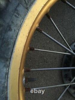 Honda Cr125 Cr250 Oem Complete Rear Wheel / Rim 1992 1996