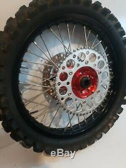 Honda Crf250x Crf250 Crf450 Crf450x Complete Like New Wheel Set Wheels Rims 04+