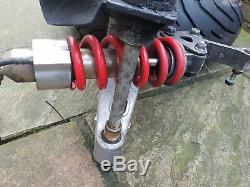 Honda Vfr800 Vtec Complete Single Sided Swinging Arm Rear End Wheel Rim Shock