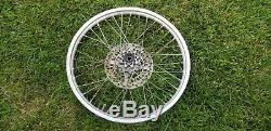 Honda XR 650 R Front Wheel rim with rotor complete 00 07