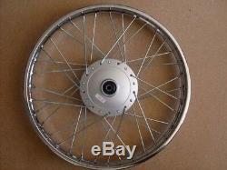 Honda complete FRONT wheel rim C50 C70 SS50 CL70 S65 H2577